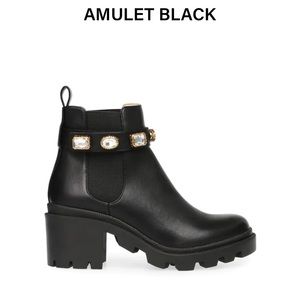 Steve Madden Amulet Black Booties